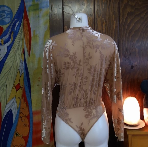 Size Small Dynamite long sleeve v-neck bodysuit - Picture 5 of 16